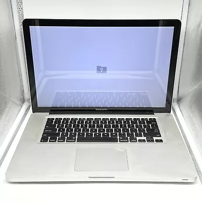 Apple MacBook Pro 2012 15  (A1286) | 2.30GHz I7 | 4GB RAM | GT 650M | No HDD/SSD • $114.99