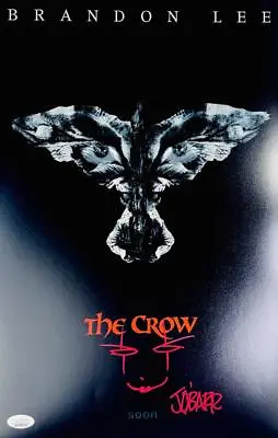 £88.32 • Buy James O'barr Signed The Crow 11x17 Photo With Sketch Movie Poster Obarr Jsa 770