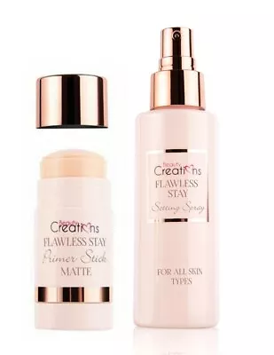 Beauty Creations FLAWLESS STAY Setting Spray + Primer Stick 2pcs Set Make Up • $16.70