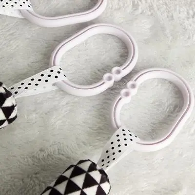 New Baby Stroller Toys Newborn Baby Toy Black And White Hanging Rattles Infant • £9.71