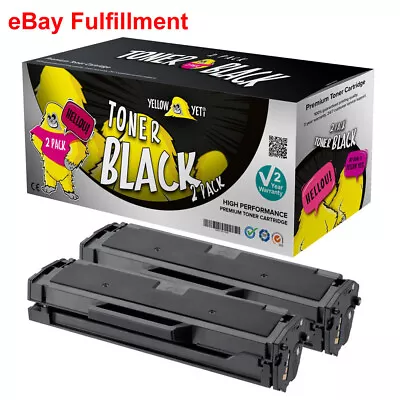 £20.79 • Buy 2bk Toner Cartridge For Samsung MLT-D101S ML-2160 ML-2165 SCX-3405FW SCX3400