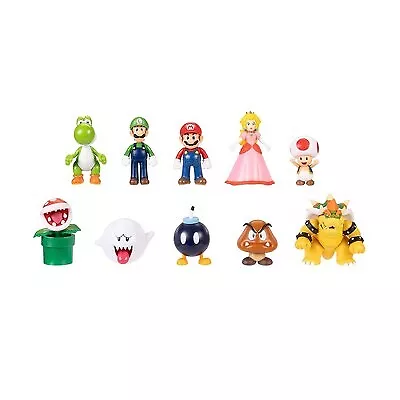 Nintendo Super Mario Friends & Foes 2.5  Mini Figures 10pk • $32.99