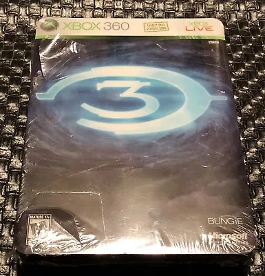 HALO 3 Limited Edition Do Not Sell Before 9/25/07 XBOX 360 Factory Sealed • $160