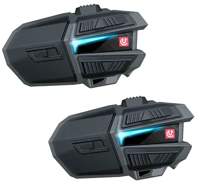 UCLEAR  Motion 6-RIDER Boomless Helmet Communication System DUAL #180509 • $394.95