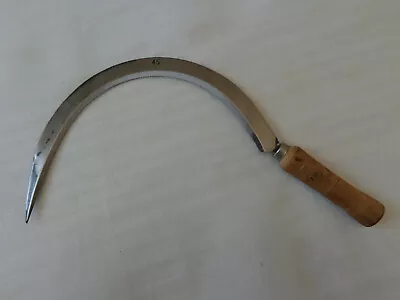 Vtg Soviet Sickle Scythe CCCP Iron Blade Reaper Hook Antique Primitive Hand Tool • $38.95