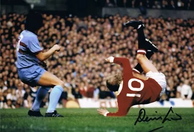 Signed Denis Law Manchester United Autograph Photo Scotland • £49.99