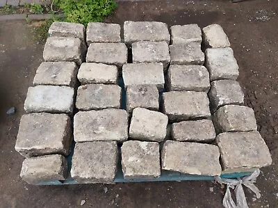 Reclaimed Granite  Cobbles Setts /stone/pavers/driveway • £60