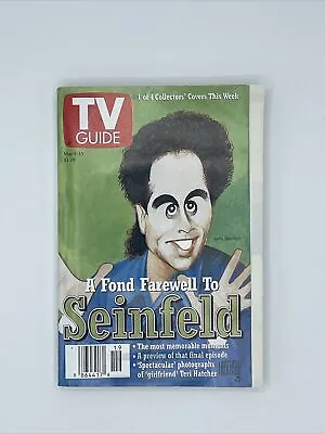 May 9-15 1998 TV Guide Magazine A Fond Farewell To Seinfeld Cover #1 Of 4 • $2.99