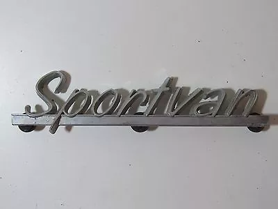 Vintage 1971 Chevy SportVan Emblem Hood Ornament Trim Decal Metal GM OEM Grille • $43