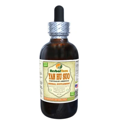 $159.95 • Buy Yan Hu Suo (Corydalis Ambigua) Tincture, Dried Roots Liquid Extract