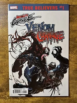 True Believers Absolute Carnage Venom Vs Carnage 1 Marvel Comics 2019 • $5.36