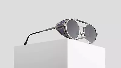 Sunglasses Matsuda 2809H-V2 Terminator Brushed Silver Limited Edition 341/500 • $1540