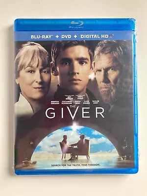 The Giver (Blu-ray DVD 2014) Meryl Streep Jeff Bridges Sealed Brand NEW • $6.39