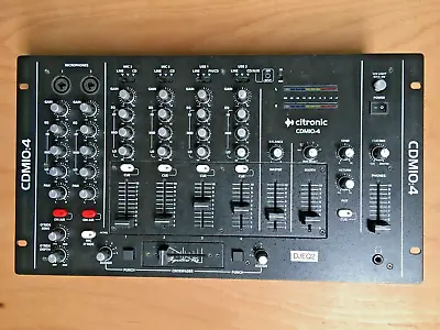 Citronic - CDM 10:4 MK5 4 Channel USB Mixer • £200