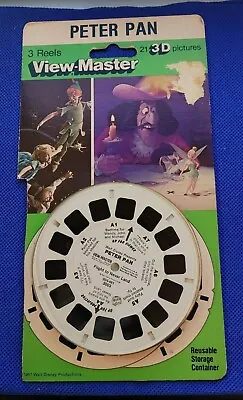 #3003 Opened Disney Disney's Peter Pan View-master Reels Blister Pack • $24.99