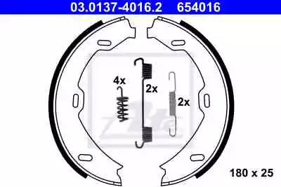 Brake Shoe Set Parking Brake For MERCEDES-BENZ:W220S-CLASSS-CLASS Coupe • $69.91