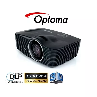 £329.95 • Buy FULL HD 3D OPTOMA HD151X HOME CINEMA DLP PROJECTOR - 1080p/60 - HDMI - NEW LAMP