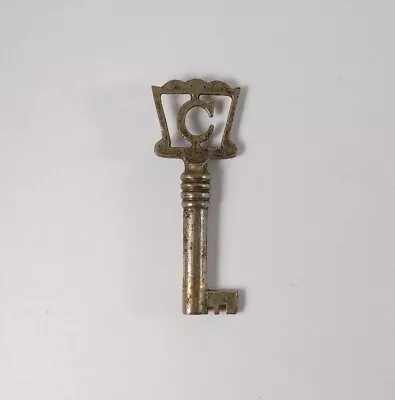 Antique/Vintage Columbia Phonograph Open Barrel C Cabinet Key • $49.56