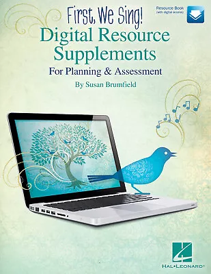 First We Sing Digital Resource Supplements Music Teacher Vocal Lesson Book Audio • $49.99