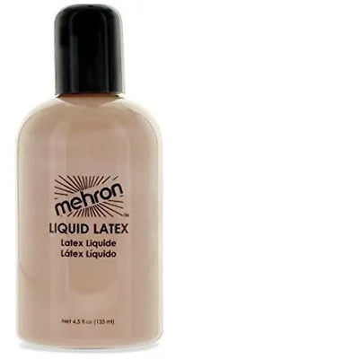 Mehron Liquid Latex Light Flesh Make Up Size: 4.5 Oz • $15.95