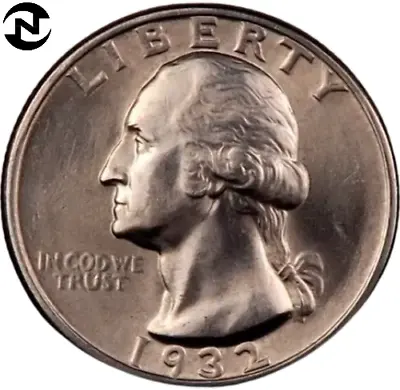 1932 Washington Quarter ~ Gem BU ~ 90% Silver ~ 1 Coin • $49.98