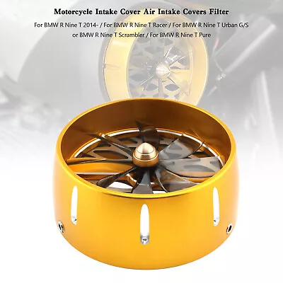 Intake Cover Air Intake Covers Filter For BMW R Nine T R Nine T R9T Gold AP • £28.78