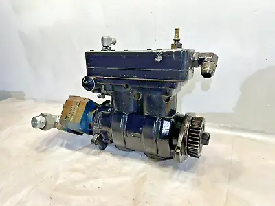 Wabco 2 Cyl Cummins 6.7L 5.9L Brake Air Compressor Permco Eaton P124A082T OEM • $1475