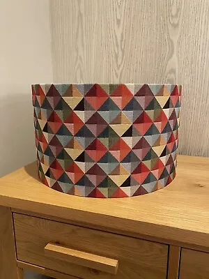 Handmade Lampshade In A Tapestry Effect Fabric Ceiling Or Lamp Various Sizes • £21.95