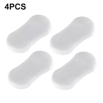 Long Lasting Silicone Toilet Seat Bumpers Set Of 4 Buffers For Durability • $16.38