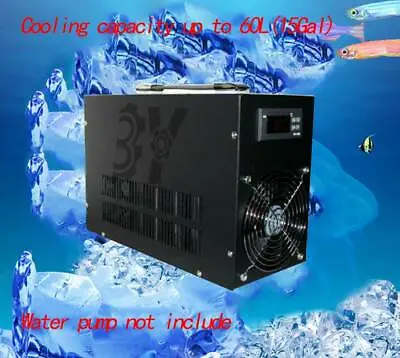 1PC Aquarium Fish Tank Electronic Water Chiller Water Cooler Cooling Up To 60L • $259.60