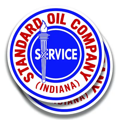 STANDARD OIL DECAL Company Vintage Style 2 Stickers Bogo Car Window Bumper Truck • $3.95