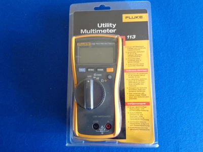 £149.95 • Buy Fluke 113 Utility Digital Multimeter - True RMS Multi Meter - Fluke 3088053 NEW.