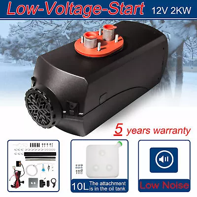 PRIFIL 12V 2KW Diesel Air Heater Parking Low Noise For Truck Car Boat Trailer RV • $140.99