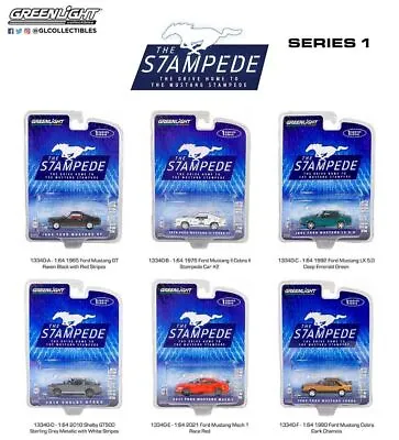 Greenlight 1/64 The Drive Home To The Mustang Stampede Series 1 • $8.99