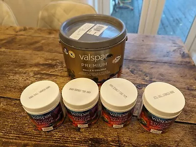 Valspar B&Q DIY Cream Matt Emulsion Paint Testers  Gentle Slumber Touchup Pots • £7.99