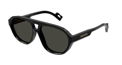$342.54 • Buy Gucci Sunglasses GG1239S  004 Black Grey Man