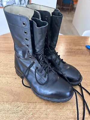 Vintage Highmark Combat Boots By R.D.ALLENDER Size 8E Black GP • $70