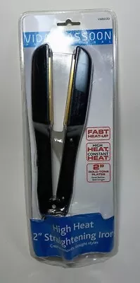 VIDAL SASSOON Professional Hair Straightening Iron 2  Adjustable Heat VS092CFD • $19.99