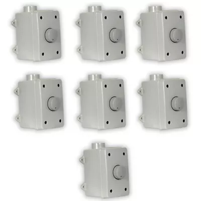 $242.99 • Buy Theater Solutions OVCDG Outdoor Volume Controls Gray Weatherproof 7 Piece Set