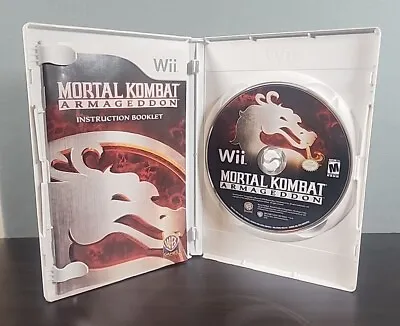 Mortal Kombat: Armageddon (Nintendo Wii 2006) Complete CIB - Tested And Works • $17.95