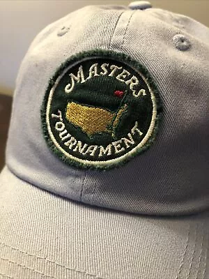 Augusta Masters Golf Tournament 1934 Blue Adjustable Hat NWT Patch • $49.99