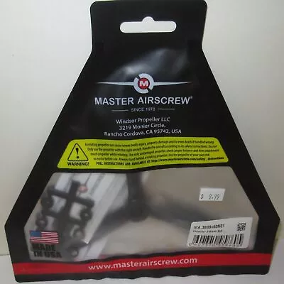 Master Airscrew 8x6 3-Blade Prop #MA.3B08x60N01 (NIP) • $9.99