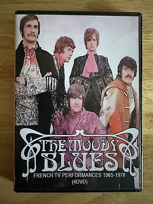 The Moody Blues - French Perfomances 1965-1978 DVD Live Graeme Edge Pinder • $24