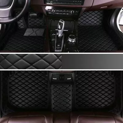 Mat For Volkswagen Custom Waterproof PU Leather Car Floor Mat Cargo Liner Carpet • $26.38