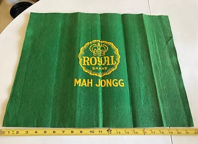 Royal Vintage Mahjong Card Game Table Cover Mat • $14.95