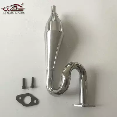 Metal Exhaust Pipe Fit 1/5 1/6 FS RACING/CEN MONSTER TRUCK • $39.99