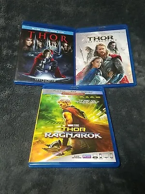 Thor 3-Movie Collection: Thor The Dark World + Ragnarok (Blu-ray) • $16.99