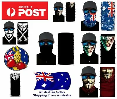 AU Anonymous Mask V For Vendetta Costume Halloween Guy Fawkes Party Accessories • $5.75