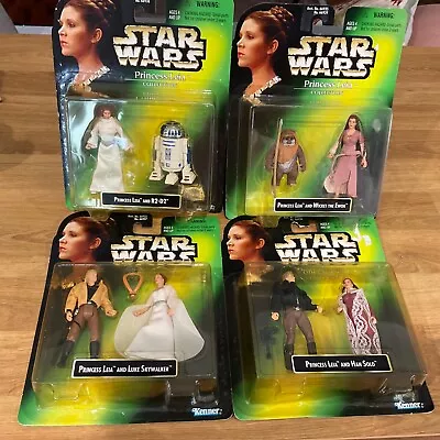 Star Wars PRINCESS LEIA Collection Set Of Four 1997 SEALED • $100