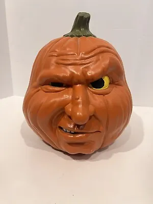 VTG Scioto Ceramic Halloween Pumpkin Jack O Lantern • $19.99